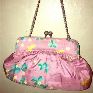 GAP Silk Clutch Purse